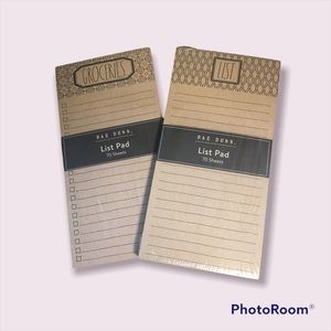 Rae Dunn set of 2 list pads